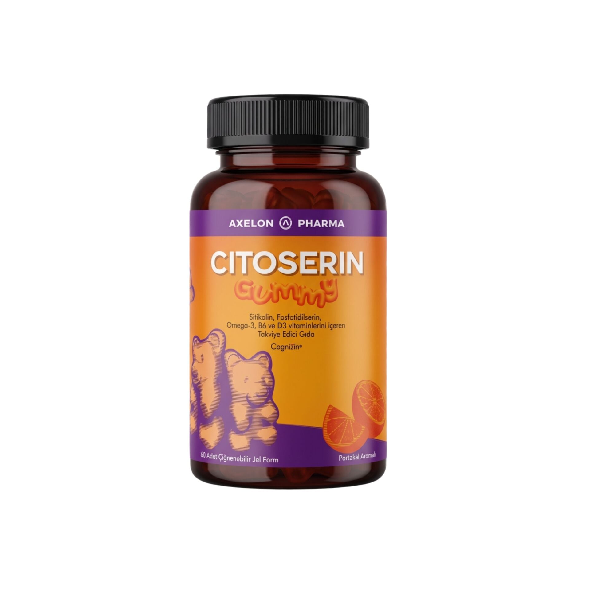 Citoserin Gummy - Portakal Aromalı